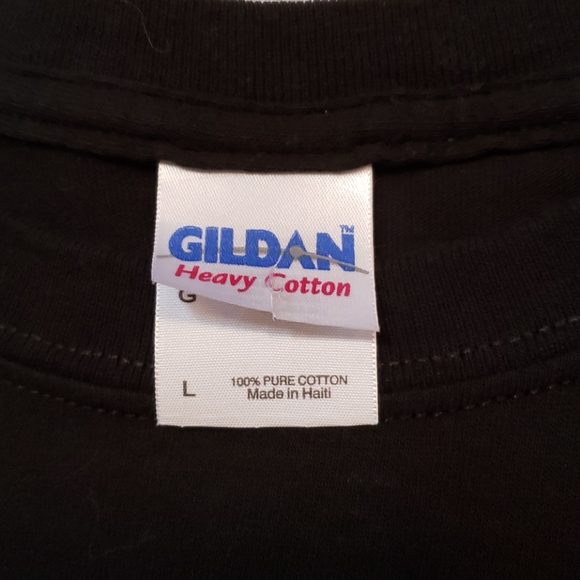 Gildan black Panama City Beach shirt sz L - Picture 3 of 5
